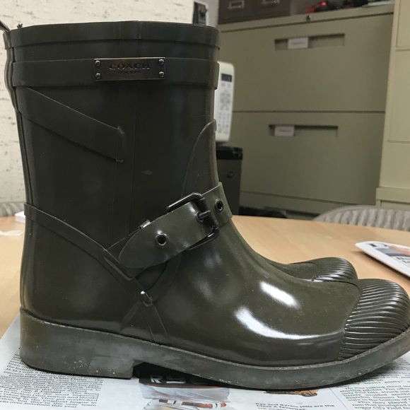 Coach rain boots - Picture 3 of 4